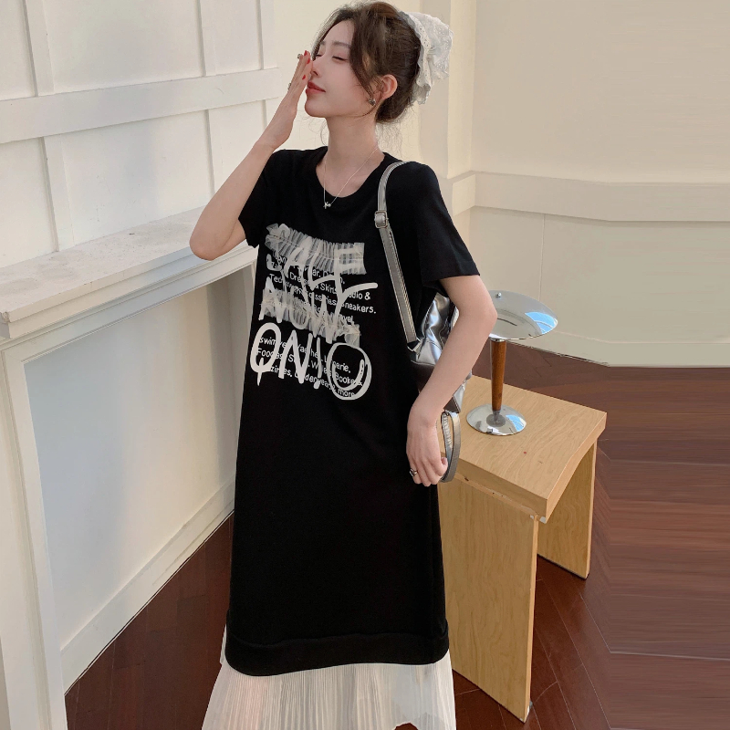 Neue 2026 Sommer Damen T-Shirt – Korean Style A Line Shirt Dress Bewertung und Preis