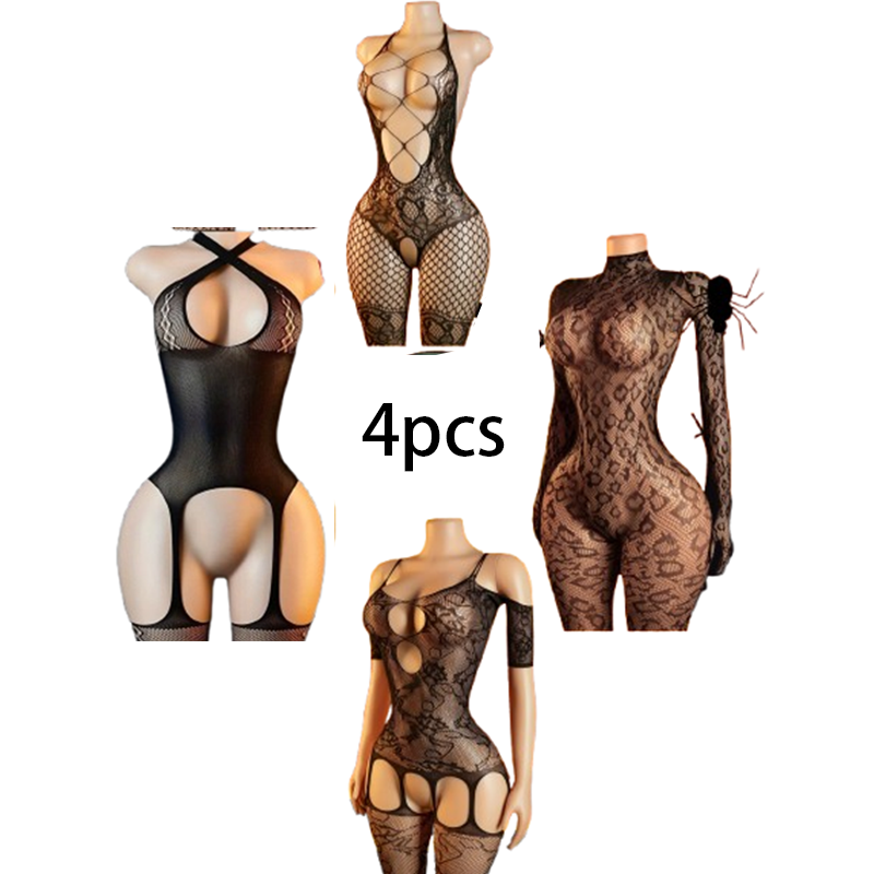 4-teiliges sexy Dessous-Set: D – Lingerie Bewertung und Preis