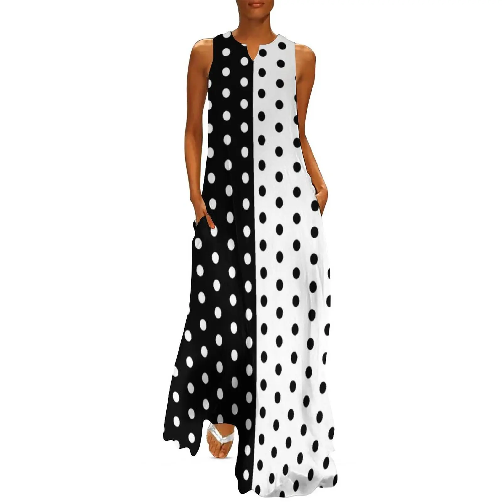 Retro Zweifarbiges Kleid Frühl – Boho Summer Beach Maxi Dress Bewertung und Preis