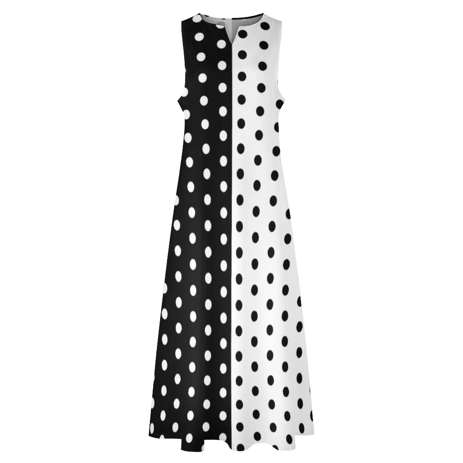 Retro Zweifarbiges Kleid Frühl – Boho Summer Beach Maxi Dress Bewertung und Preis